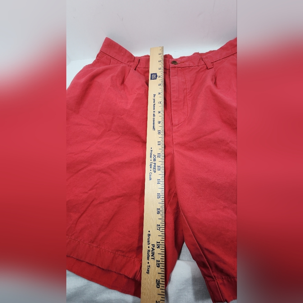 💪 NAUTICA RIGGER CLASSIC FIT MEN'S SHORTS SIZE 36, RED 💪 - Picture 3 of 10